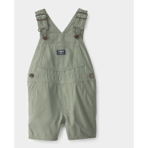 Baby Boy Canvas Shortall - Olive | Carter's