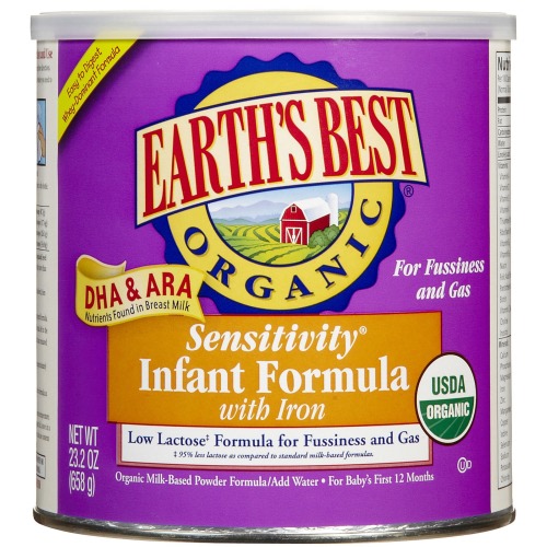 Earth's Best Sensitivity Baby Formula - Powder - 23.2 oz
