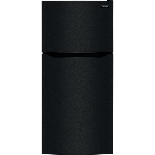 Frigidaire 19-cu ft Standard-Depth 30-in Wide Top-Freezer Refrigerator ( Black ) Garage Ready ENERGY STAR Certified