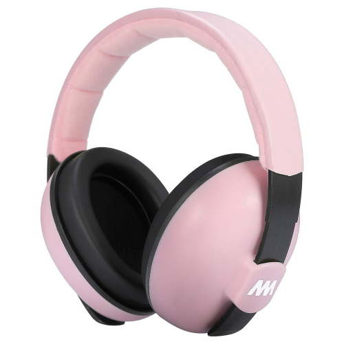 Mumba Baby Ear Protection Noise Cancelling Headphones, Pink