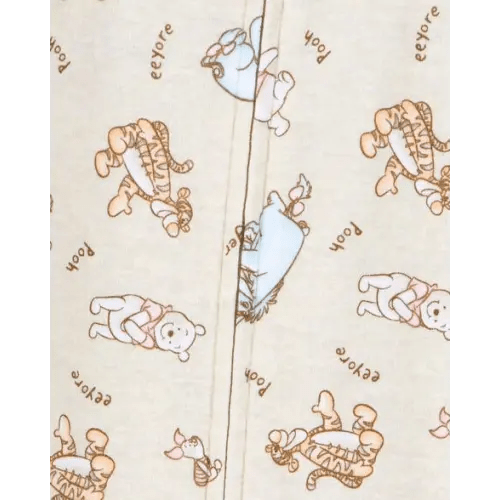 Baby Boy Winnie The Pooh Snug Fit Cotton Footie 1-Piece Pajamas