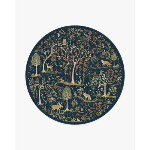 Wilder Blue Multicolor Rug | Ruggable US