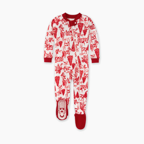 Burt's Bees Baby Baby Woodland Winter Sleeper Matching Family Pajamas - Woodland Winter, 0-3 Months