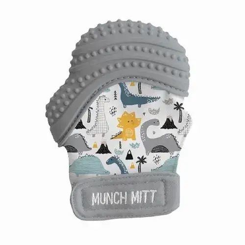 Malarkey Munch MittTeething Mitten Darling Dinosaurus | Baby Bunting AU