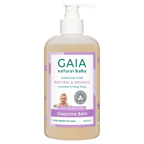 Gaia Natural Sleeptime Bath Wash Size 500ml