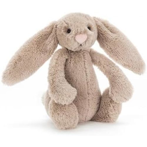 Jellycat Bashful Beige Bunny Small - L: 8 cm x l: 9 cm x h: 18 cm