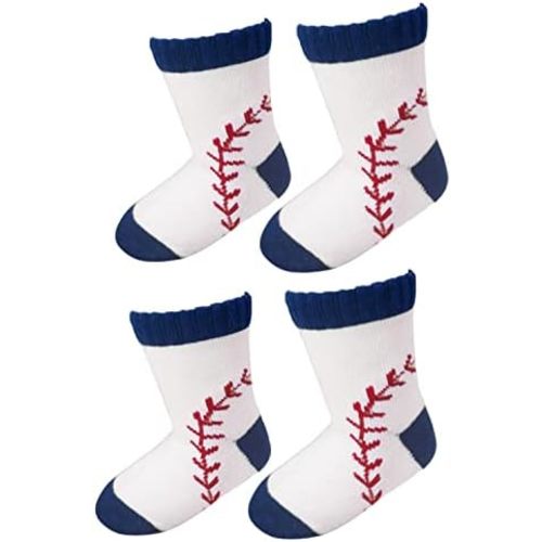 Yuji Itadori Baby Boys Girls Birthday Baseball Socks 2-Pair Packs Ankle and Low Cut Toddler Kids Sports Socks