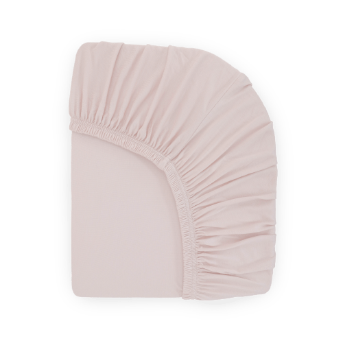 Stretch Knit Mini Crib Sheet - Soft Blush