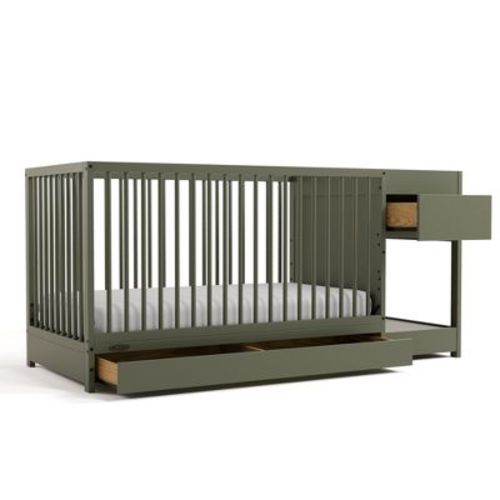 Graco Teddi Convertible Crib and Changer with Drawer