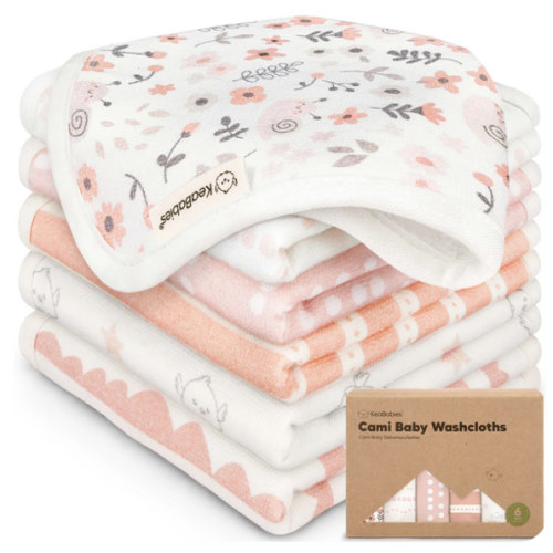6-Pack Cami Baby Washcloths
