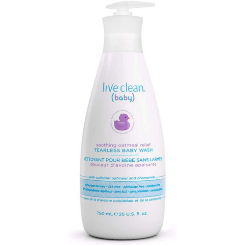 Live Clean Baby Soothing Oatmeal Relief Baby Wash