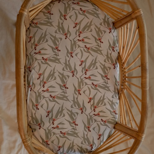 BASSINET SHEET - Euca – Milk & Poppy