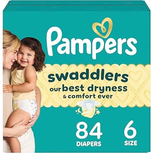 Pampers Baby Diapers - Swaddlers - Size 3, 78 Count, Ultra Absorbent Disposable Infant Diaper