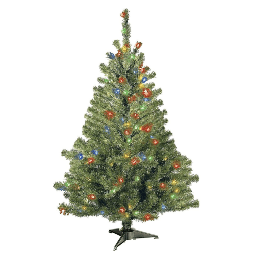 Mini Christmas Tree - 4 ft. Multicolored