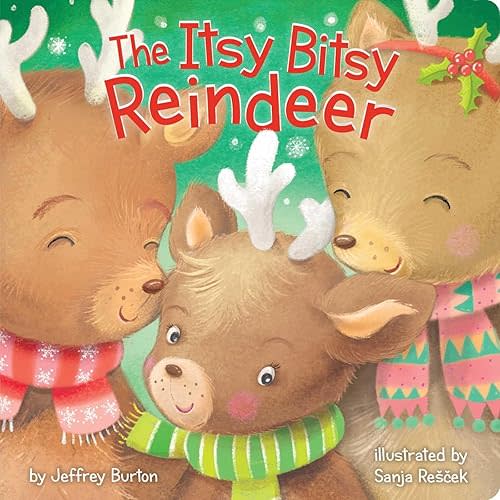 The Itsy Bitsy Reindeer Board book – Picture Book, September 20, 2016