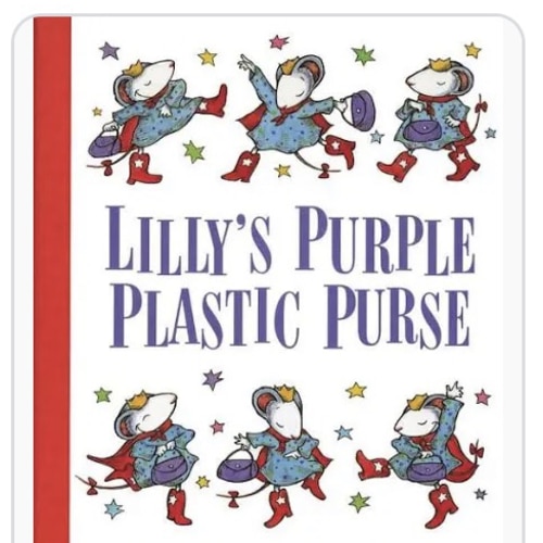 Lilly's Purple Plastic Purse