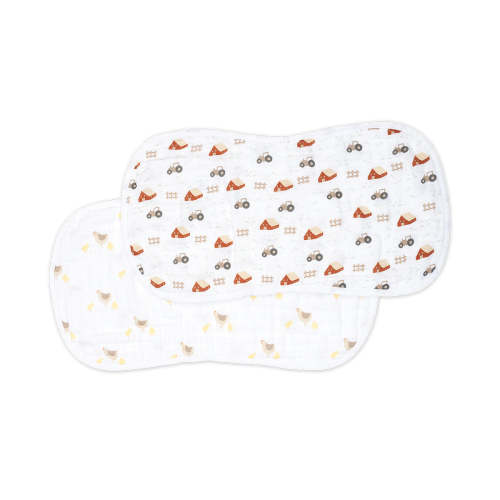 Lulujo Muslin Burp Cloths