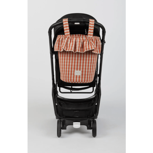 Basket Vichy - Rose + Red