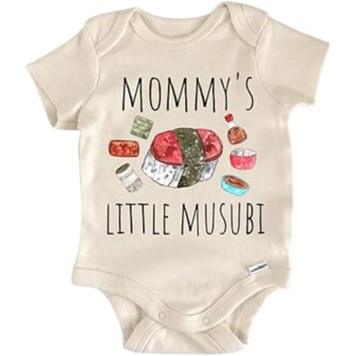 Spam Musubi Hawaii Hawaiian - Baby Boy Girl Clothes Infant Bodysuit Funny Cute Newborn