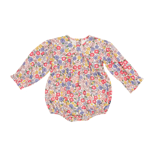 Larkspur Baby | Bubble Romper in Ditsy Delight