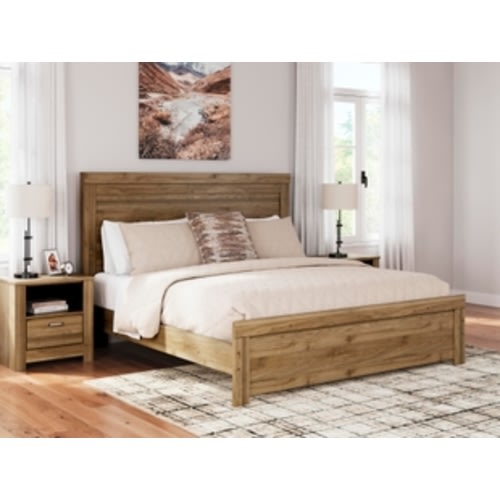 Zanbrook King Panel Bed