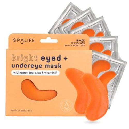 SpaLife Brightening Undereye Mask - Bright Eyed - 6ct