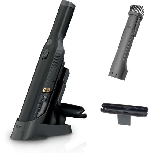 Shark WANDVAC Cordless Hand Vac, Lightweight, Versatile and Portable at 1.4 lbs., Powerful Suction for Pet Hair, Charging Dock, One-Touch Empty for Car & Home, Duster Crevice Tool, Black