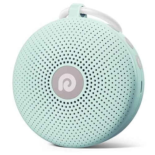 Dreamegg Sound Therapy Machine - Portable Sound Machine for Baby Adult, Features Powerful Battery, 21 Soothing Sound, Noise Canceling for Office & Sleeping, Sound Therapy for Home, Travel, Gift, Green