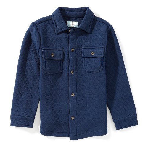 Class Club Little Boys Quilted Shacket