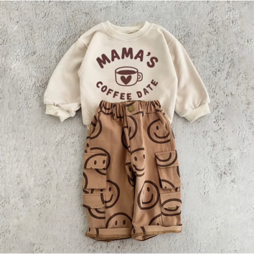 MAMA'S COFFEE DATE Baby & Kids 2-Piece Set