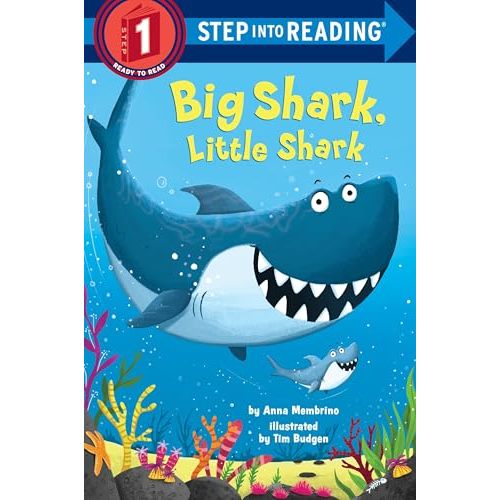 Big Shark, Little Shark (Step into Reading, Step 1)