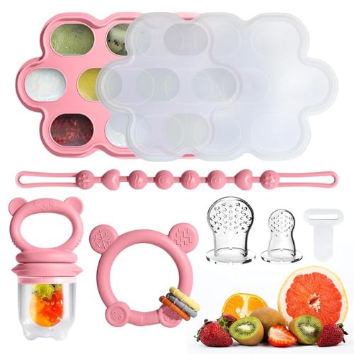 Baby Fruit Food Feeder & Popsicle Molds