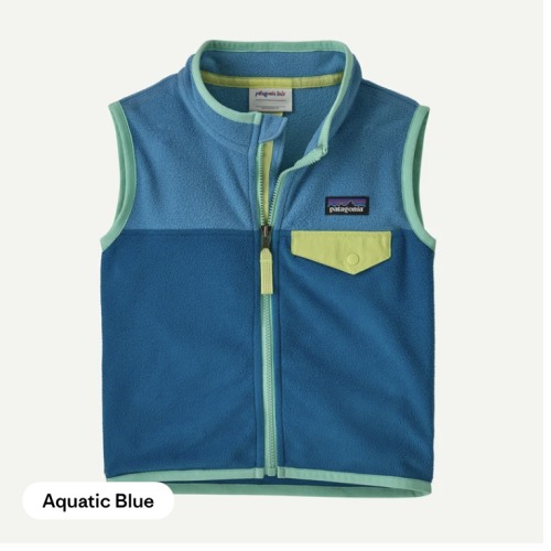 Patagonia Baby Micro D® Snap-T® Fleece Vest