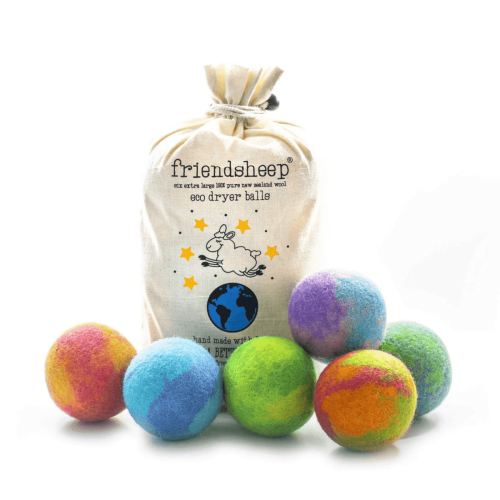 Reusable Wool Dryer Balls, Hand Made Eco Friendly