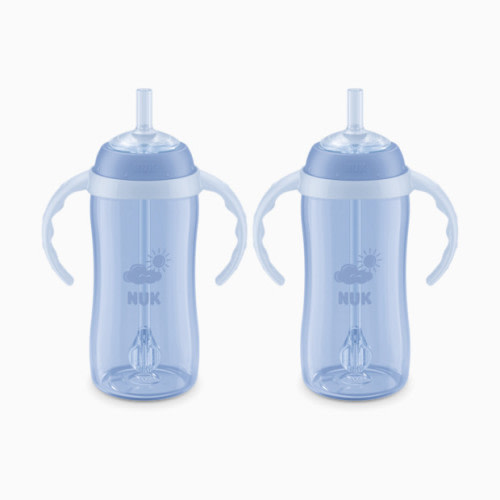 Learner Straw Cup (2 Pack) - Blue