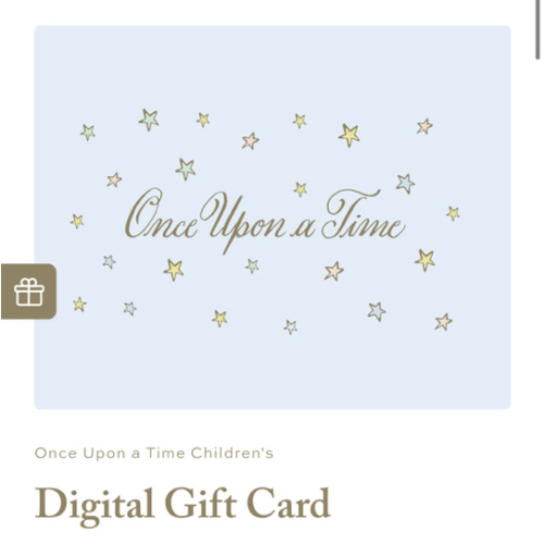 Gift Card - Once Upon a Time