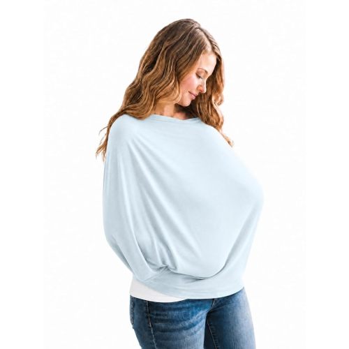 Copper Pearl Nursing Cover for Breastfeeding – Multi-Use Baby Car Seat Cover, Stroller Cover & Breast Feeding Cover Up for Women, Stretchy Breathable High Quality Cover for Boy or Girl, Air