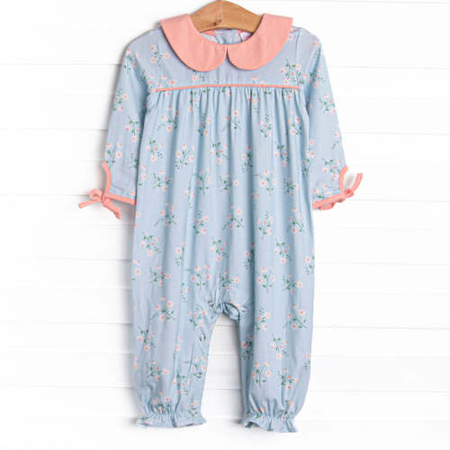 Beautiful Day Romper, Blue – Stitchy Fish