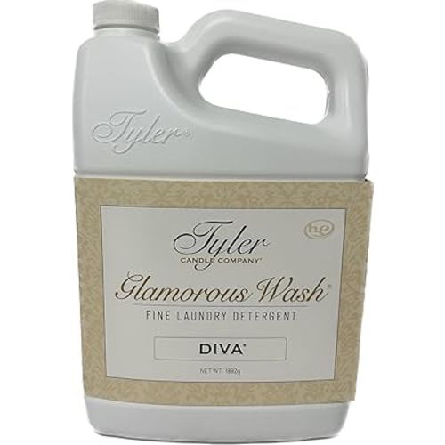 Tyler Glam Wash Laundry Detergent, Diva, Liquid, 64 Fl Oz (Half Gallon) HE Safe