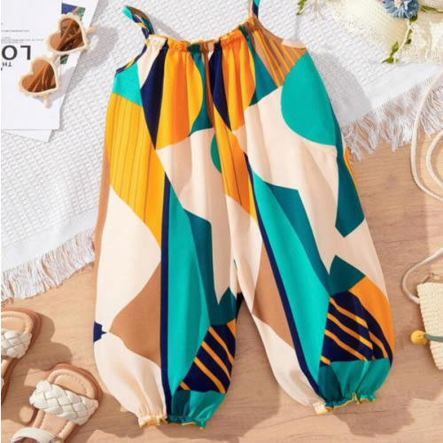 Travachic KIDS Newborn Baby Girls' Cute Casual Vacation Jumpsuit, Summer | SHEIN USA