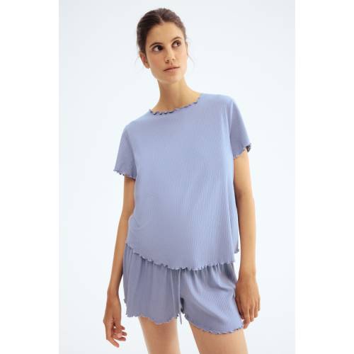 MAMA RIBBED PAJAMAS