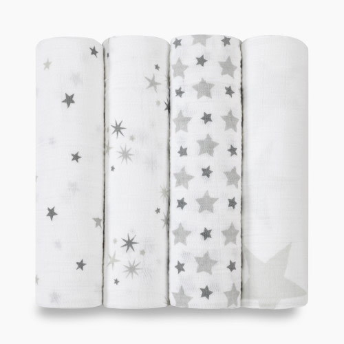Aden + Anais Classic Muslin Swaddle (4 Pack) - Twinkle
