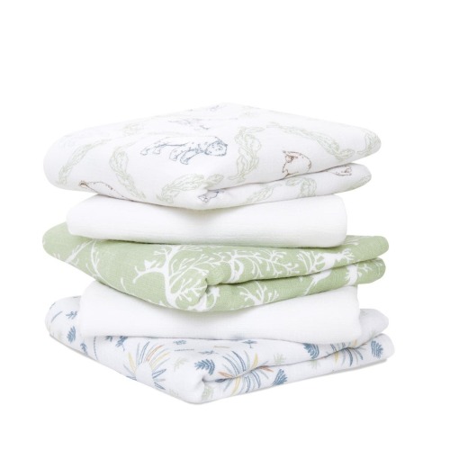 Harmony Cotton Muslin Musy Squares 5pk
