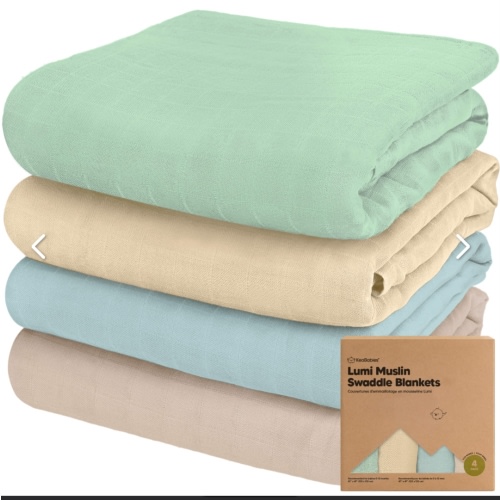 Lumi Muslin Swaddle Blankets