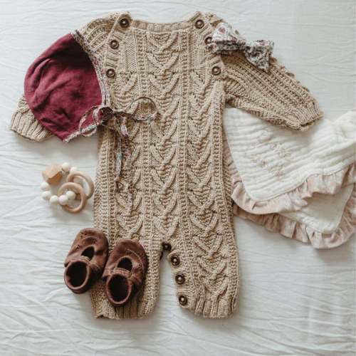 Adrian Jumpsuit - In Stock - JuneBee Baby Artisan Clothing
