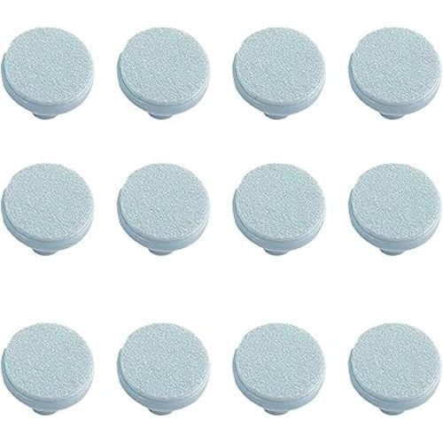 12 Pieces Baby Nail File Pads Nail Trimmer Replacement Pads Electric Baby Nail Grinding Heads for Standard Electric Kid Nail Trimmer Suits to Over 12 Months Newborn Infant Toddler (Blue)