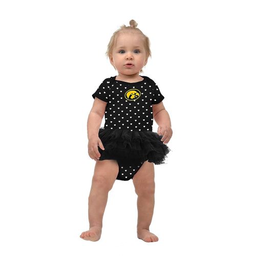 Two Feet Ahead Newborn Baby Girl Bodysuit Creeper Hearts Tutu Skirt Dress Sizes 0-3M 6M 12M