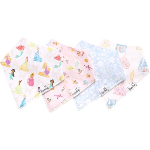 Copper Pearl - Disney Character Prints 4 Pack Baby Bibs Boy & Girl
