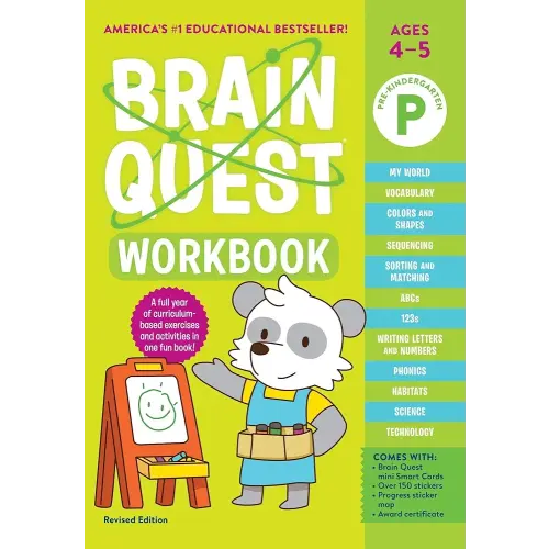 Brain Quest Workbook: Pre-K Revised Edition