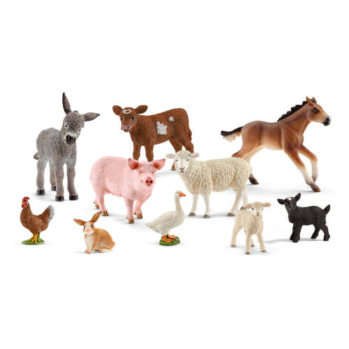 10-Piece Farm World Super Farm Bundle 77585 | schleich